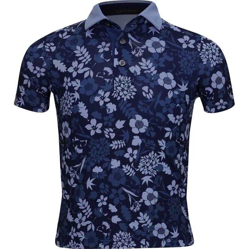 Youth Wild Flower Polo|Maltese Blue|Small|Medium|Large|X-Large