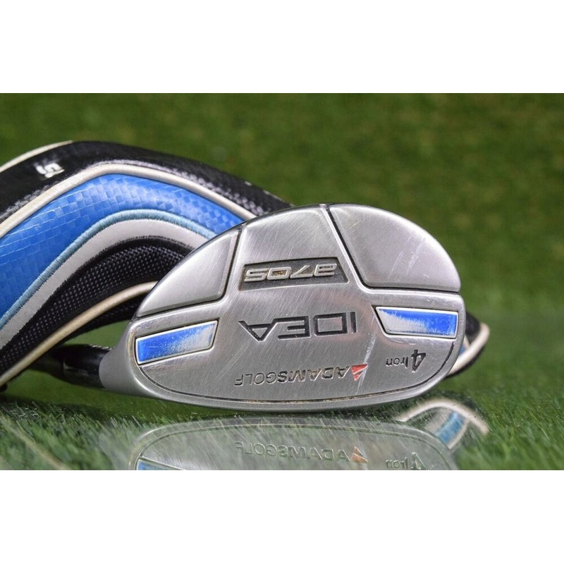 ADAMS GOLF IDEA A7OS 4 HYBRID W/ PRO LAUNCH REGULAR FLEX SHAFT & HEADCOVER