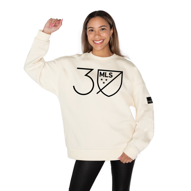 MAJOR LEAGUE SOCCER MLS 30 Black Label Fleece Crewneck