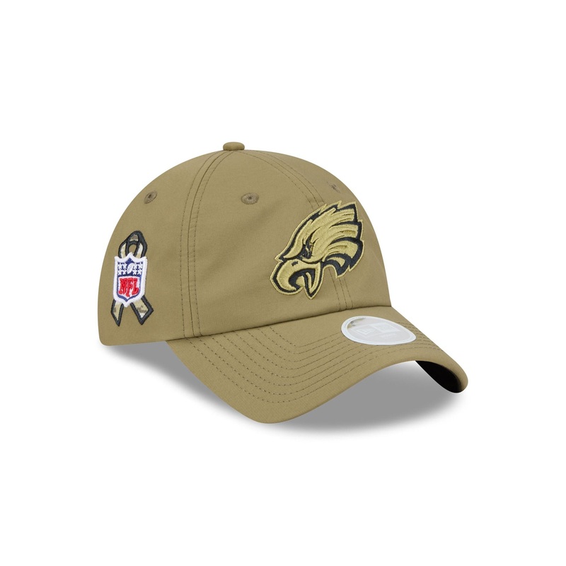 Philadelphia Eagles 2025 Salute to Service Women’s Open Back Adjustable Hat
