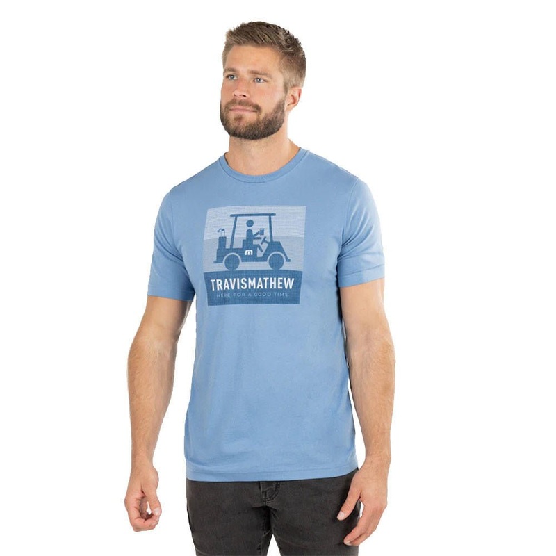 Travis Mathew Smokey Air Tee|Riviera|Small|Medium|Large|X-Large|XX-Large|XXX-Large