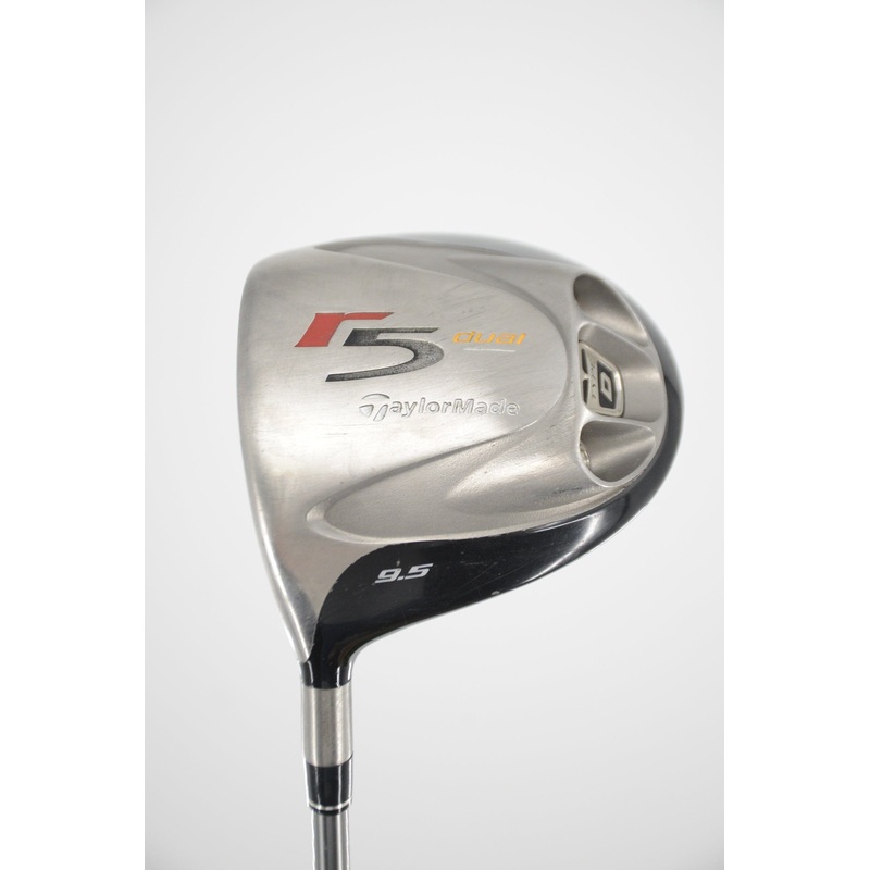 Lefty TaylorMade R5 Dual Type D 9.5 Degree Driver R Flex 44.5