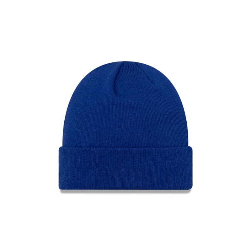 New Era Basic Blue Knit Hat|One Size