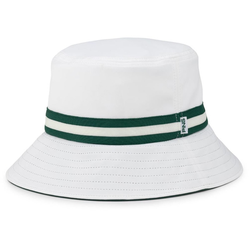 Ping Looper Bucket Hat|White