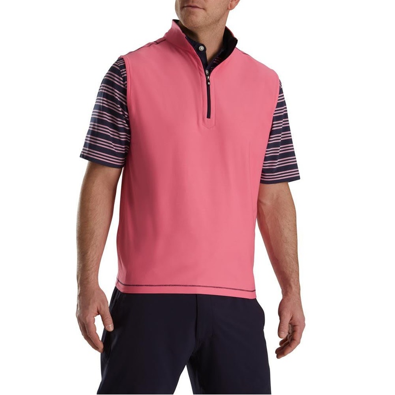 FootJoy Quarter-Zip Brushed Back Vest