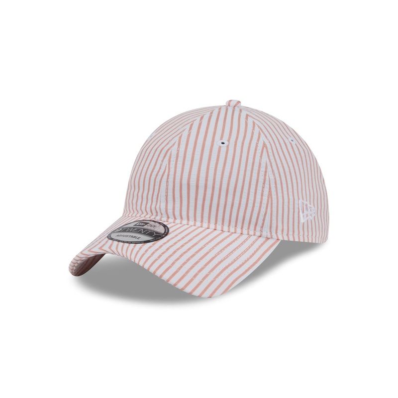 Peach Pinstripe 9TWENTY Adjustable Hat