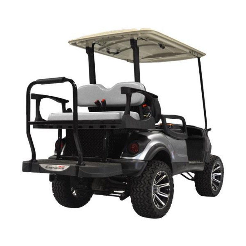 Yamaha G29/Drive MadJax Genesis 300 Rear Seat with Standard Grey Seat Cushions (Years 2007-2016) PN# 01-045-206S