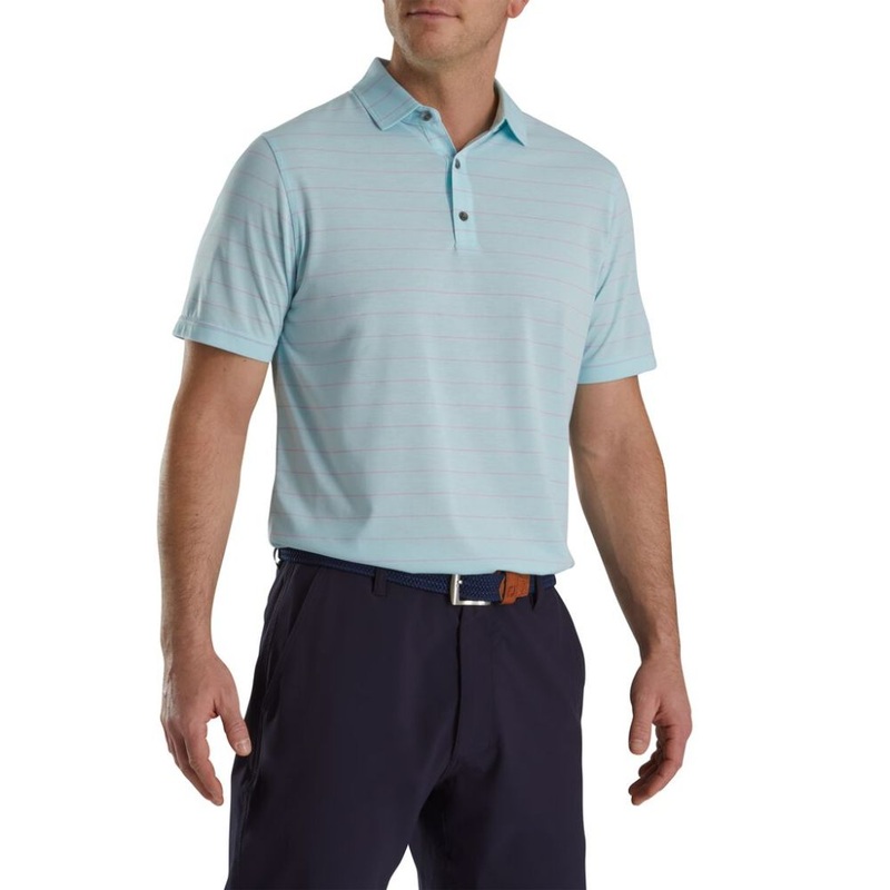 Footjoy LC Drirelease Open Stripe Jersey Golf Polo – Previous Season Style