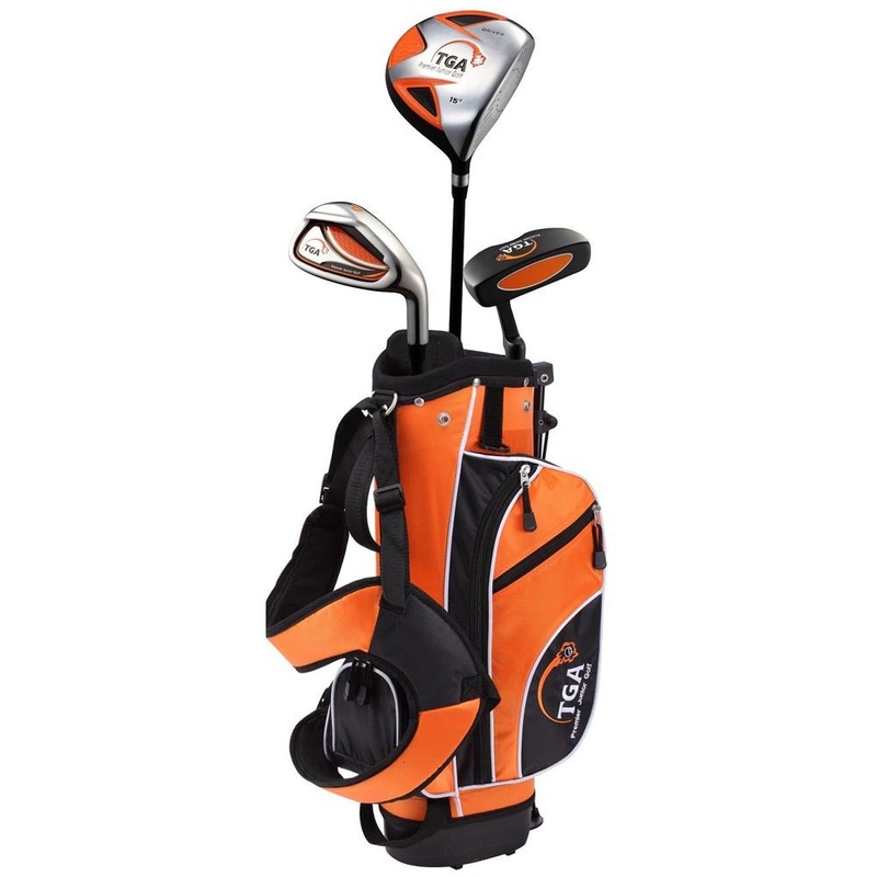 Junior Golf Club Set – Orange|Right-Handed|Left-Handed|3-Piece Set