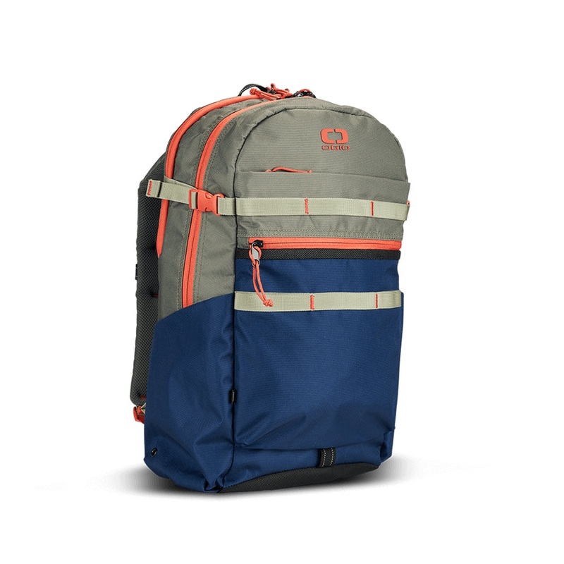 Ogio Alpha 20L Backpack|Midnight Olive|Mineral Blue