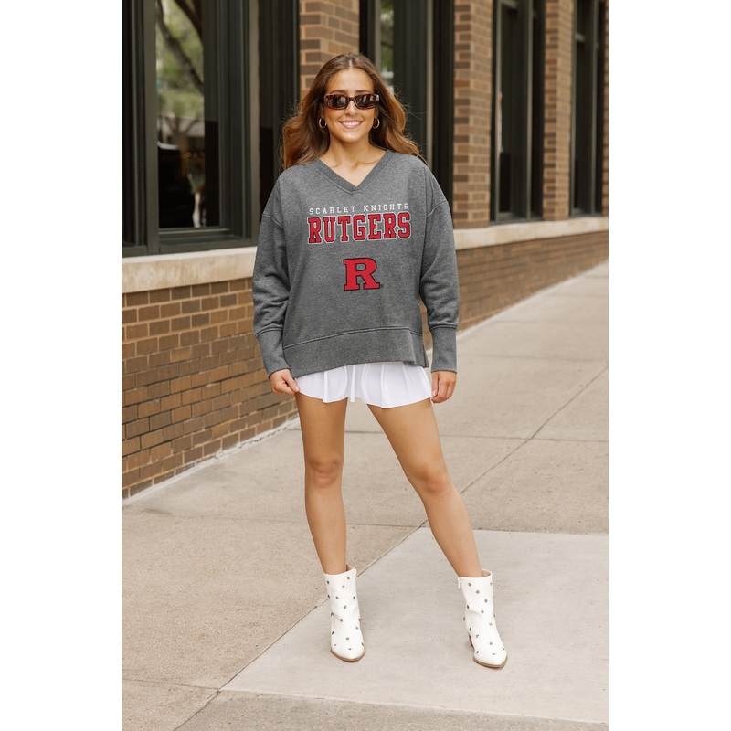 RUTGERS SCARLET KNIGHTS MOST WANTED CLASSIC FRENCH TERRY PULLOVER