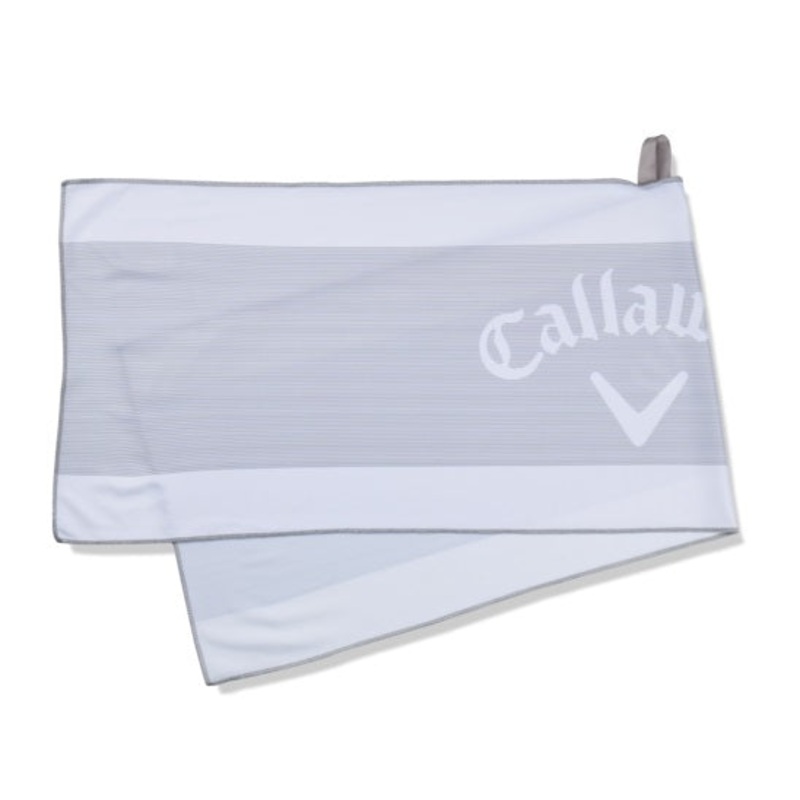Callaway Cool Golf Towel|White/Grey