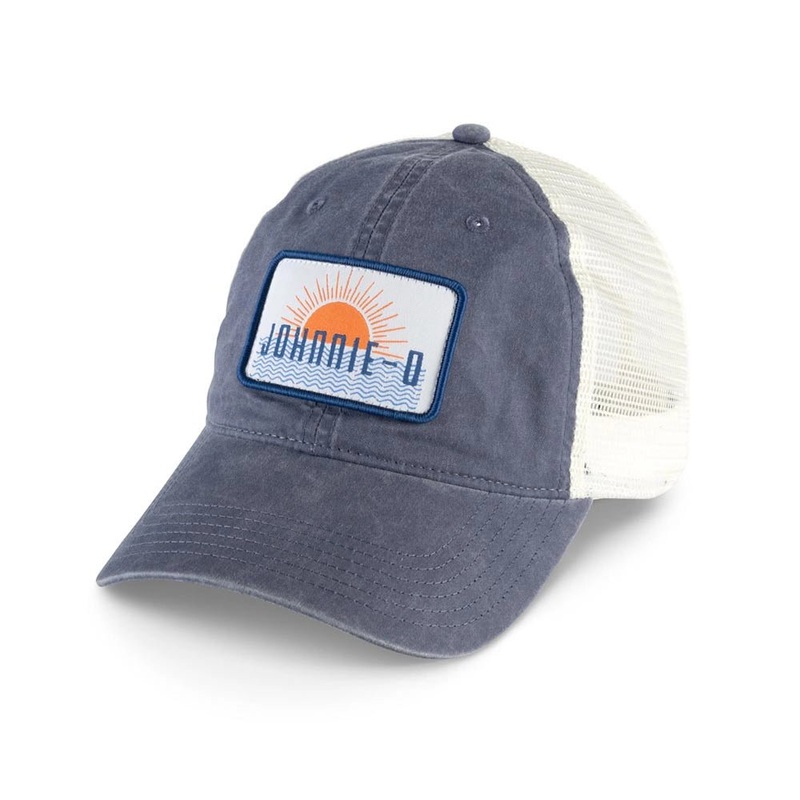 Johnnie-O Sunset Trucker Hat|Denim Blue