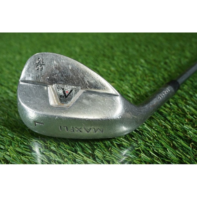 MAXFLI A10 LOB WEDGE 60* 10 L FORGED STEEL SHAFT LEFT HANDED LH ~ L@@K!!