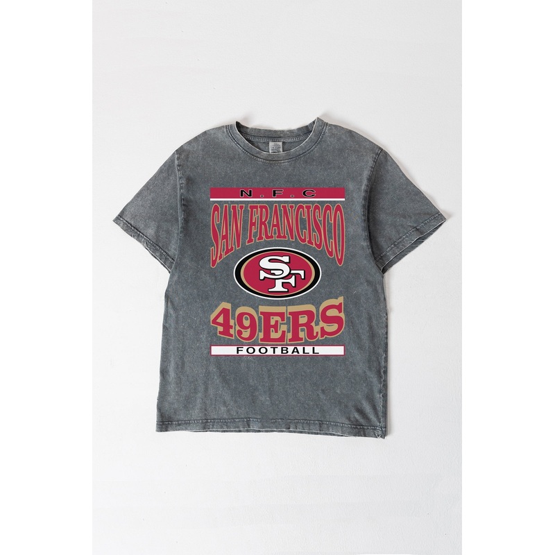 SAN FRANCISCO 49ERS CLASSIC GRIND WASHED RELAXED FIT TEE