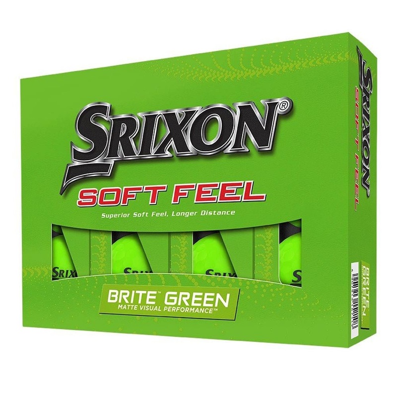 Srixon Soft Feel Brite Golf Balls – Brite Green – 2023 – Prior Generation