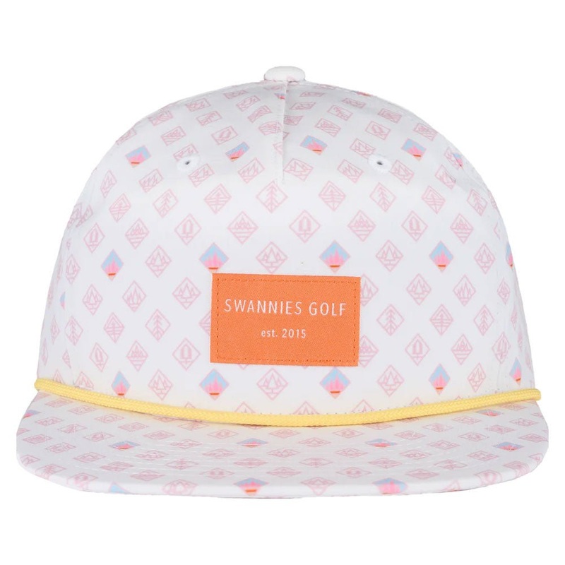 Swannies Winston Golf Hat|White