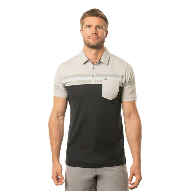 Travis Mathew Salad Days Polo|Heather Light Grey|Small|Medium|Large|X-Large|XX-Large|XXX-Large
