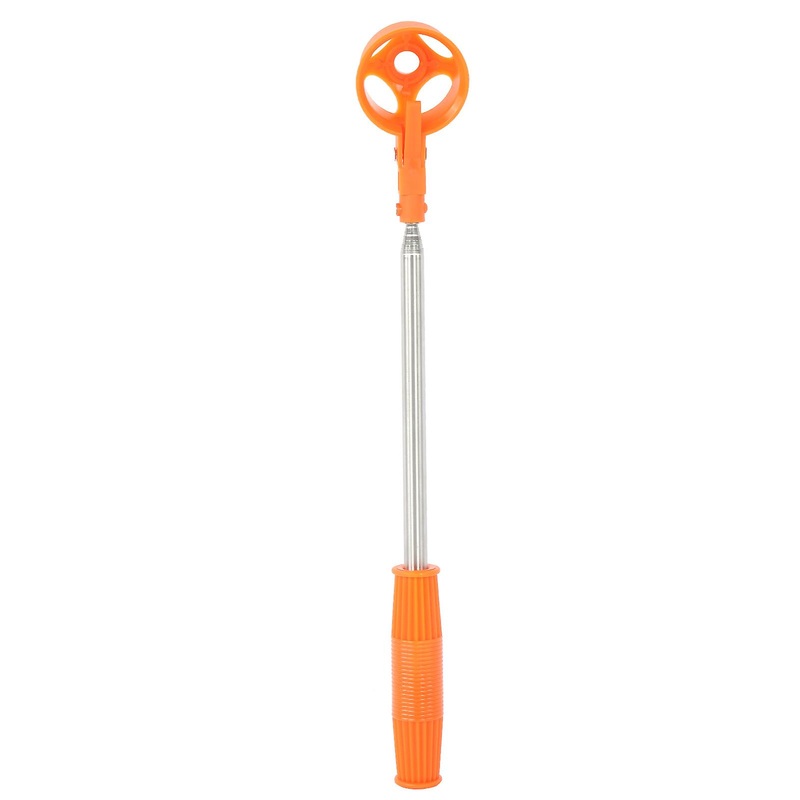 Golf 8section Antenna Ball Retriever Stretchable Portable Pick Up Sucker Tool Orange Red Portable Golf Ball Retriever