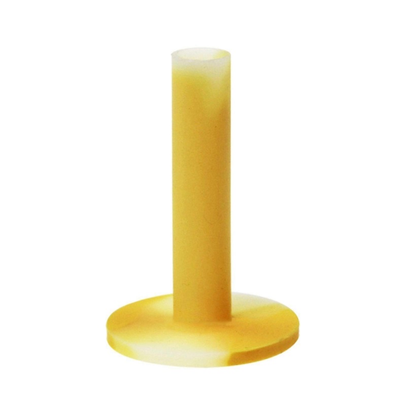 Golf Balls Tees Stable Rubber Training Balls Stand Tees Beginner Trainer Golf Balls Holder for Practice Driving Range Mat  Yellow
