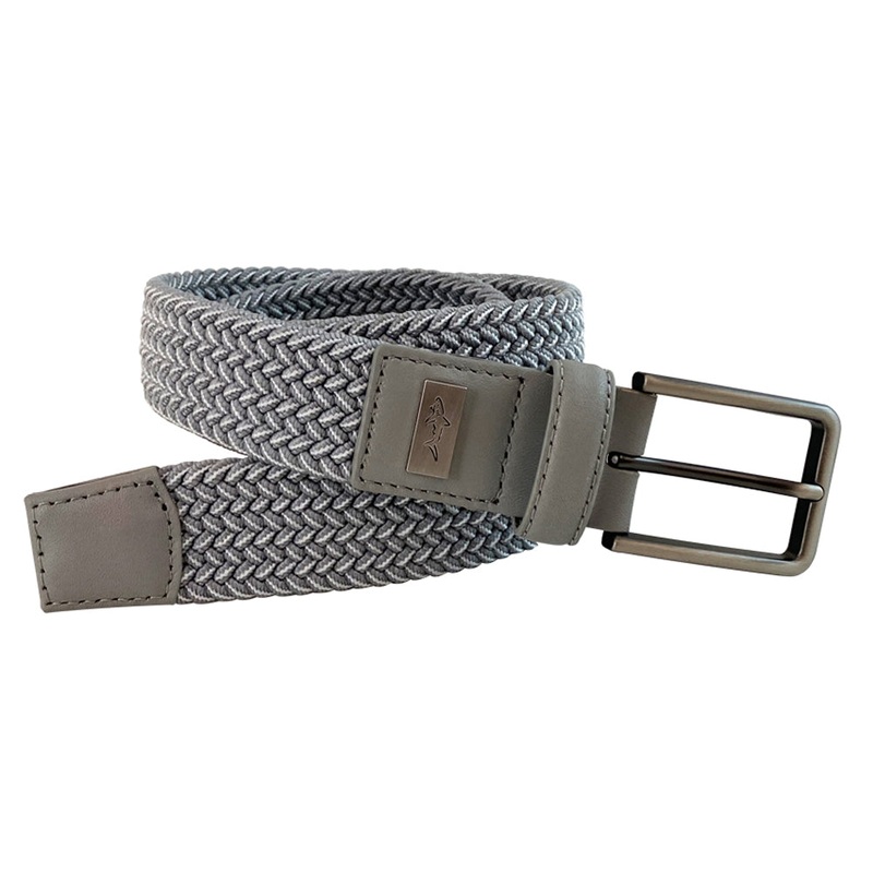 Greg Norman Mens Braided Stretch Golf Belt