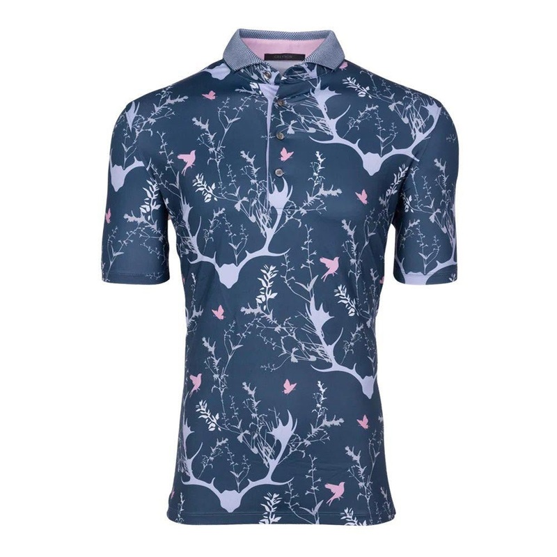 Greyson Reindeer Games Polo|Storm|Small|Medium|Large|X-Large|XX-Large