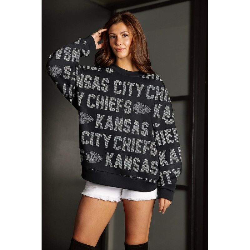 KANSAS CITY CHIEFS HYPE ERA PREMIUM DROP SHOULDER PULLOVER