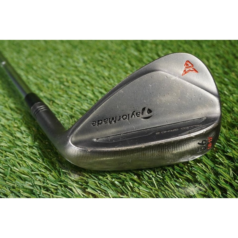 TAYLORMADE MILLED GRIND 2 MBLACK SAND WEDGE 56* 12 DYNAMIC GOLD S200 STIFF SHAFT