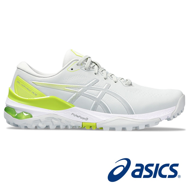 Asics Men’s Gel-Kayano Ace 2 Wide Golf Shoes – Glacier Grey/Neon Lime