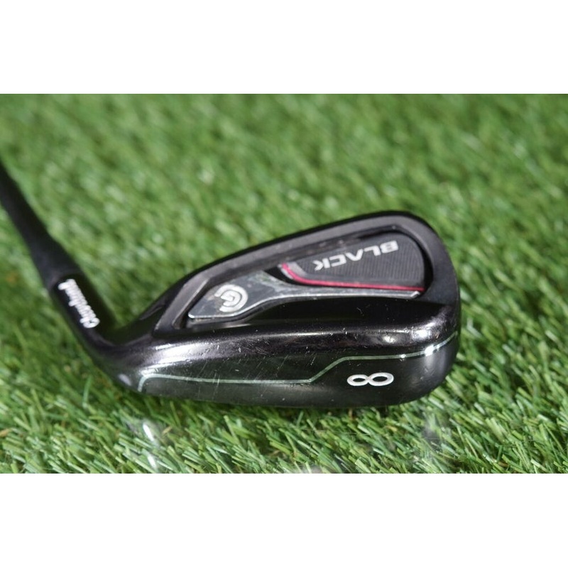CLEVELAND BLACK 8-IRON BASSARA 60X5CT MITSUBISHI RAYON LADIES WOMENS FLEX SHAFT