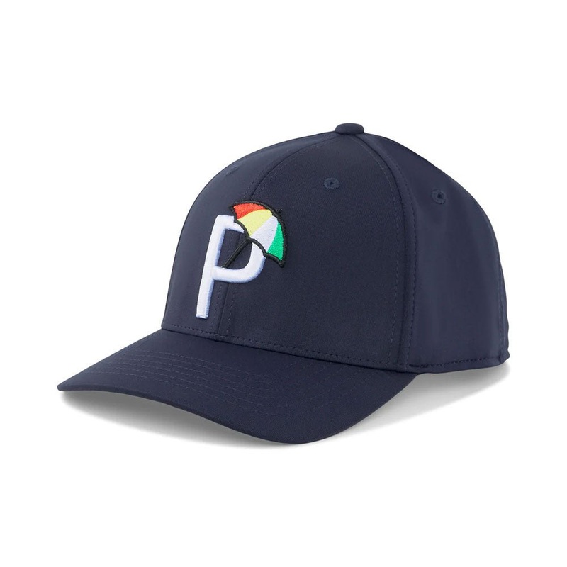 Puma Palmer P Golf Hat|Navy Blazer|Pale Pink White Glow|Bright White Ash Gray|Blue Bell White Glow|Ash Gray White Glow