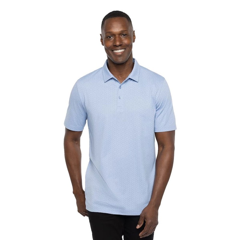 Travis Mathew Carnaval Polo|Heather Bel Air Blue|Small|Medium|Large|X-Large|XX-Large|XXX-Large
