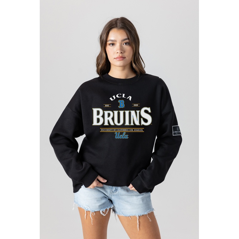 UCLA BRUINS Players Only Fleece Drop-Shoulder Crew
