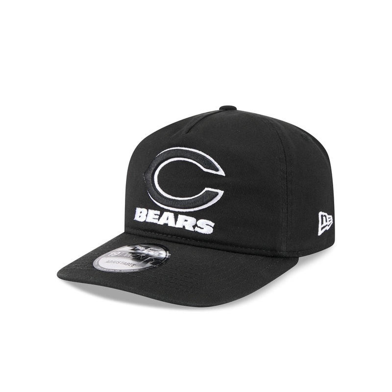 Chicago Bears Black and White 19TWENTY Snapback Hat