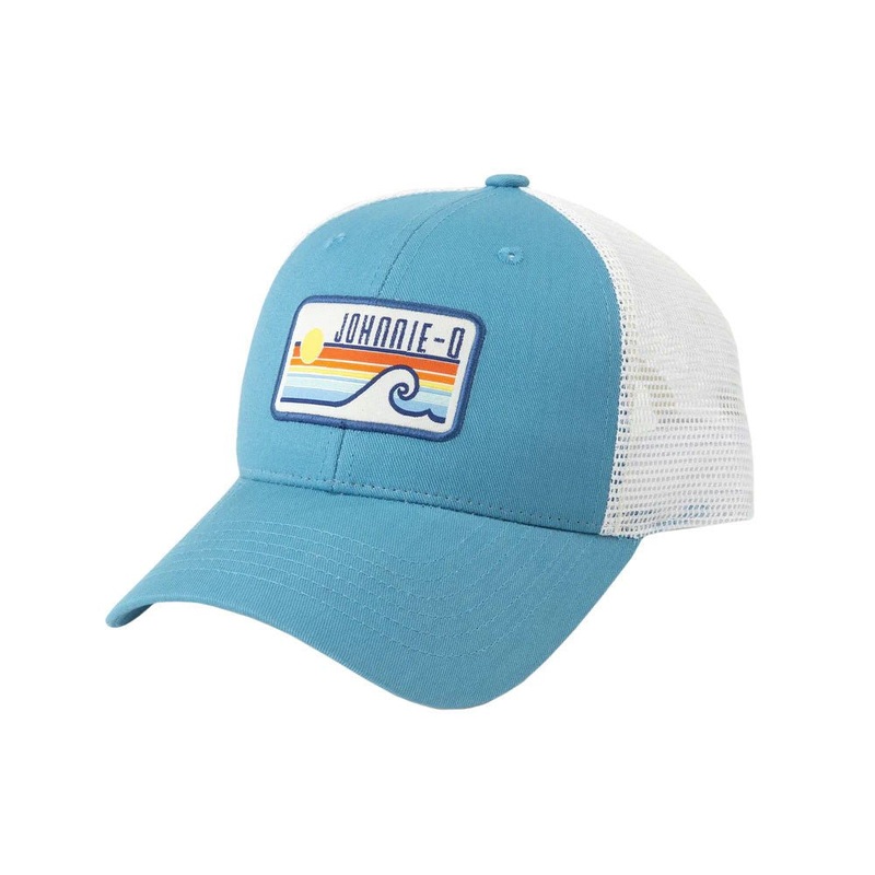 Johnnie-O Sun & Wave Trucker Hat