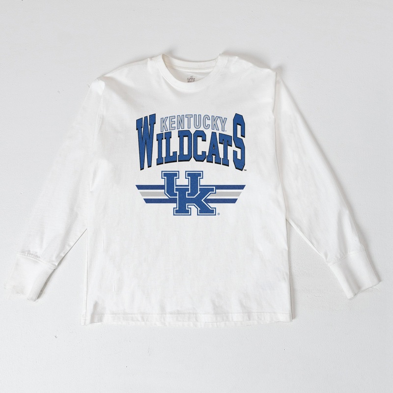 KENTUCKY WILDCATS SWIFT STRIKE ESSENTIAL RELAXED FIT LONG SLEEVE TEE