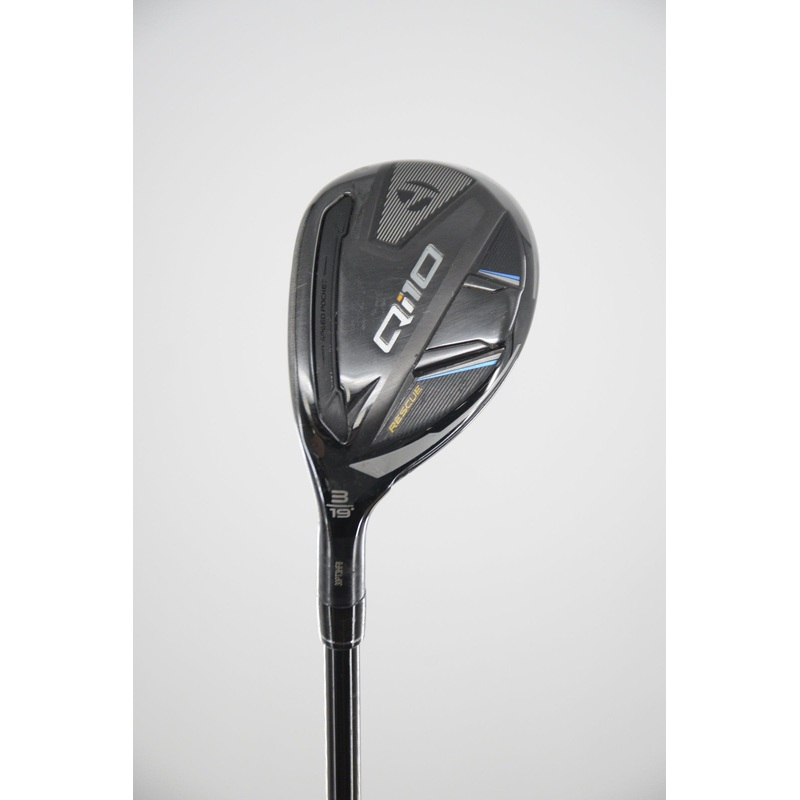 Lefty TaylorMade Qi10 Rescue 3 Hybrid S Flex 40.5