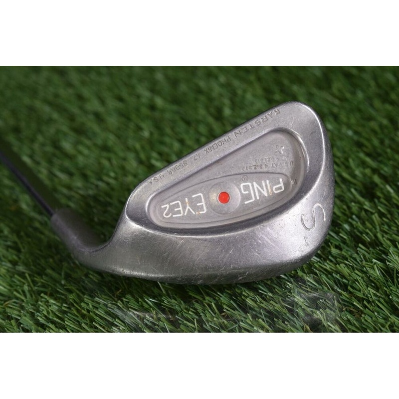 PING EYE 2 RED DOT SAND WEDGE PING KARSTEN ZZ-LITE STIFF FLEX ~ L@@K!!