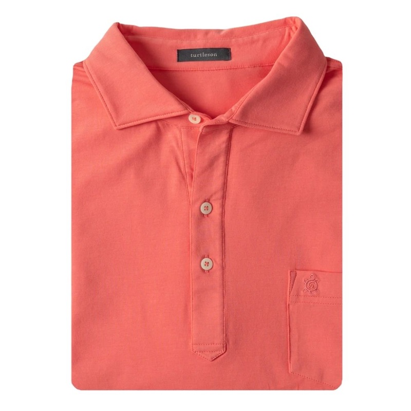 Turtleson Everett Cotton Polo|Navy|Luxe Blue|Coral|M|L|XL|XXL