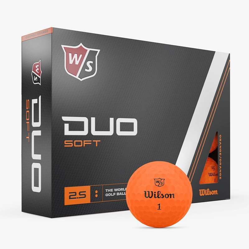 Wilson Duo Soft Golf Balls – Orange – 2023 – Prior Generation