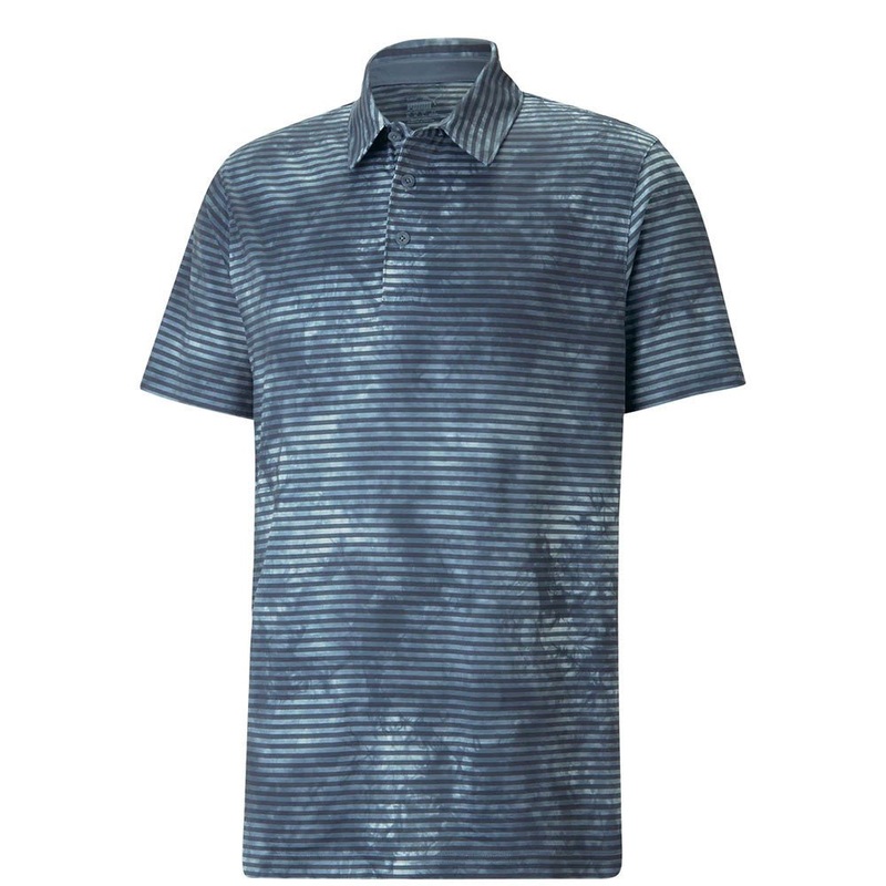 Puma Cloudspun Dye Stripe Polo