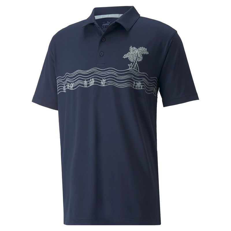 Puma Men’s Cloudspun Oasis Golf Polo (On-Sale)