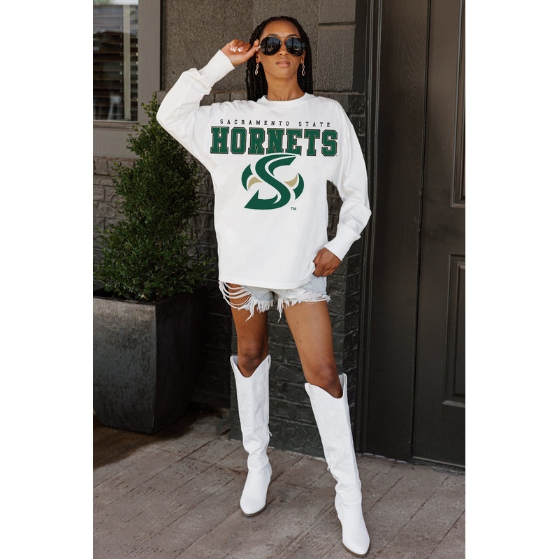SACRAMENTO STATE HORNETS Big Goals Oversized Pullover