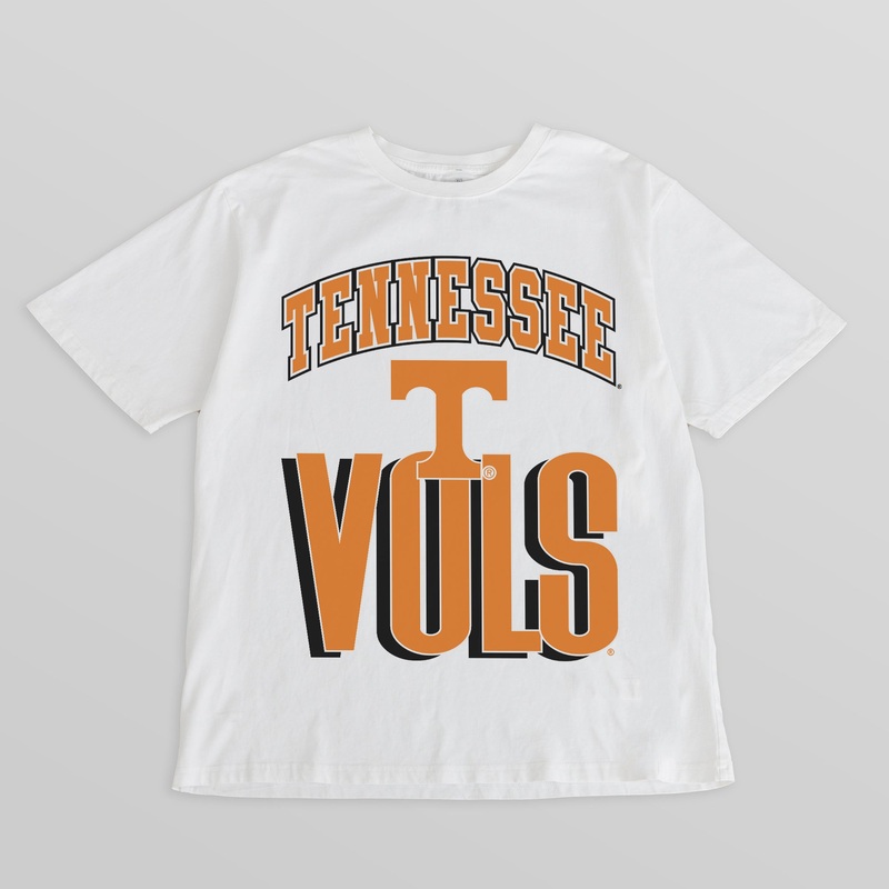 TENNESSEE VOLUNTEERS FIERCE FOCUS WASHED RELAXED FIT TEE