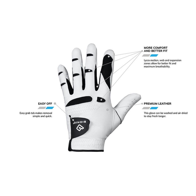 Bionic Stablegrip 2.0 Glove|White|Gray|Black|Men’s Regular Left Hand|Men’s Cadet Left Hand|Men’s Regular Right Hand