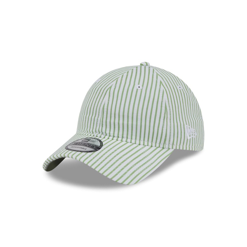 Lime Green Pinstripe 9TWENTY Adjustable Hat