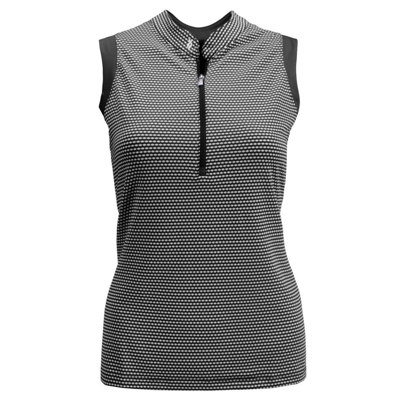 Nancy Lopez Flex Sleeveless Golf Polo – Plus Size