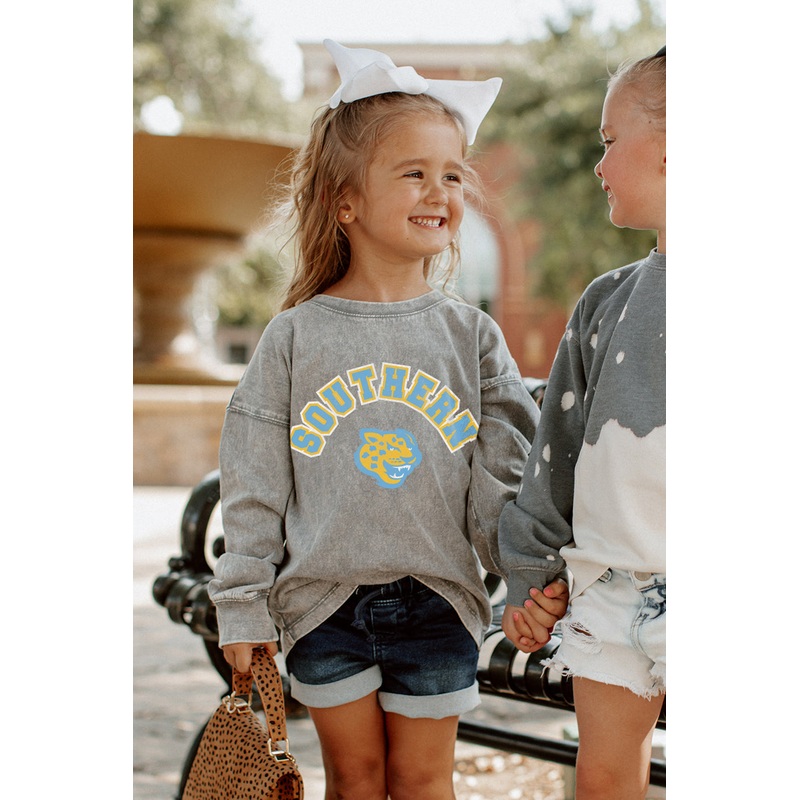 SOUTHERN JAGUARS Kid’s Faded-Wash Pullover