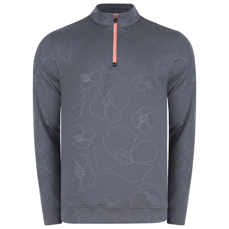 Swannies Krew Golf 1/4 Zip|Charcoal|Small|Medium|Large|X-Large|XX-Large