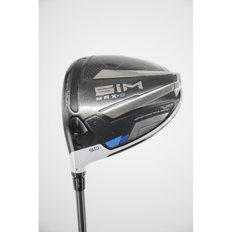 Lefty TaylorMade SIM Max D 9 Degree Driver S Flex 45.5